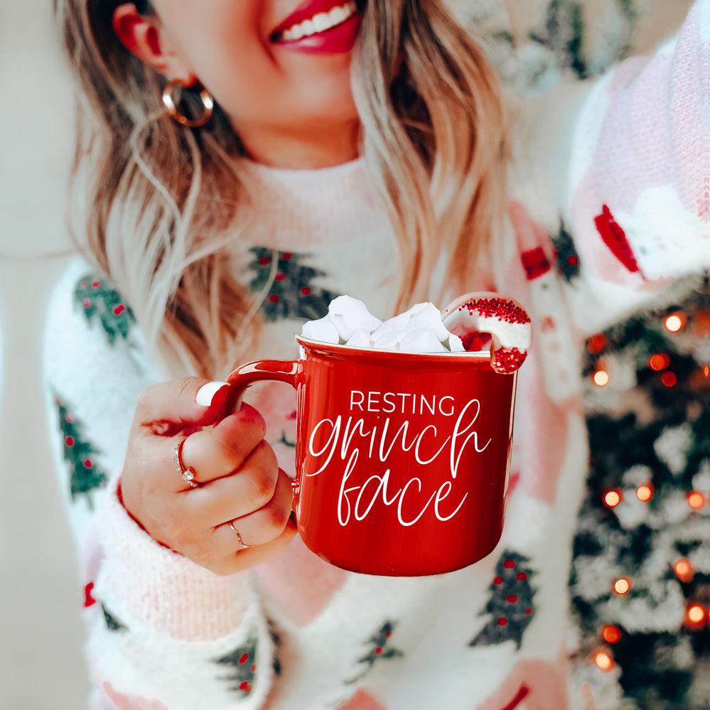 Gia Roma Coffee Mug, Grinch Face Mug