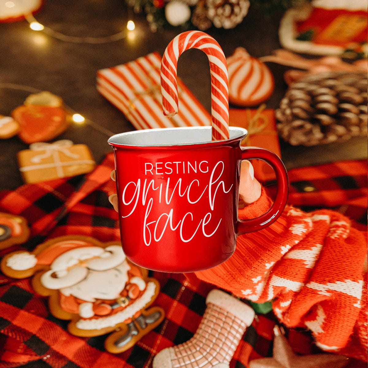 Gia Roma Coffee Mug, Grinch Face Mug