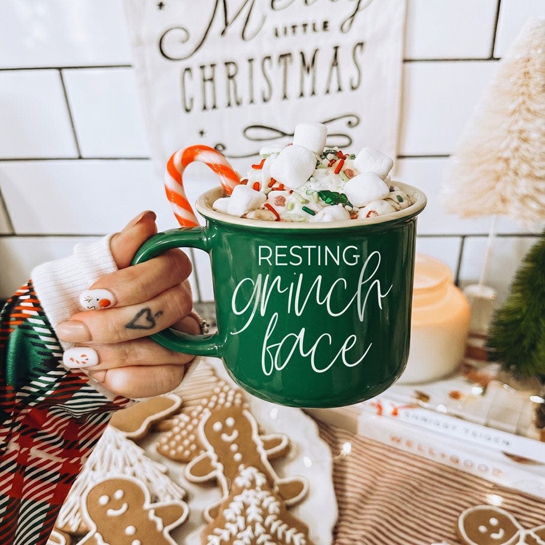 Gia Roma Coffee Mug, Grinch Face Mug