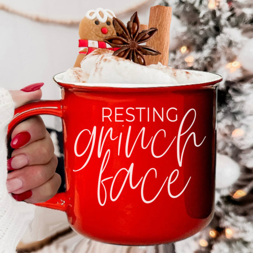 Grinch Face Mug - My American Goods