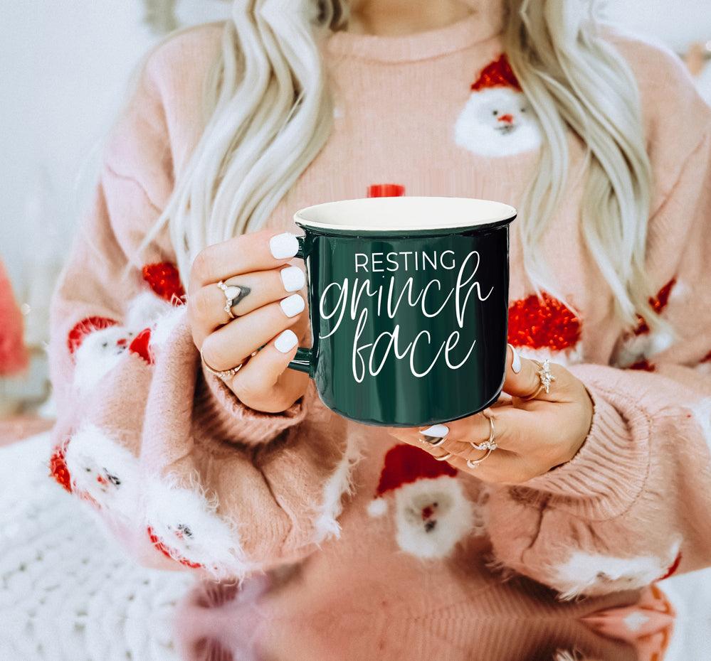 Gia Roma Coffee Mug, Grinch Face Mug
