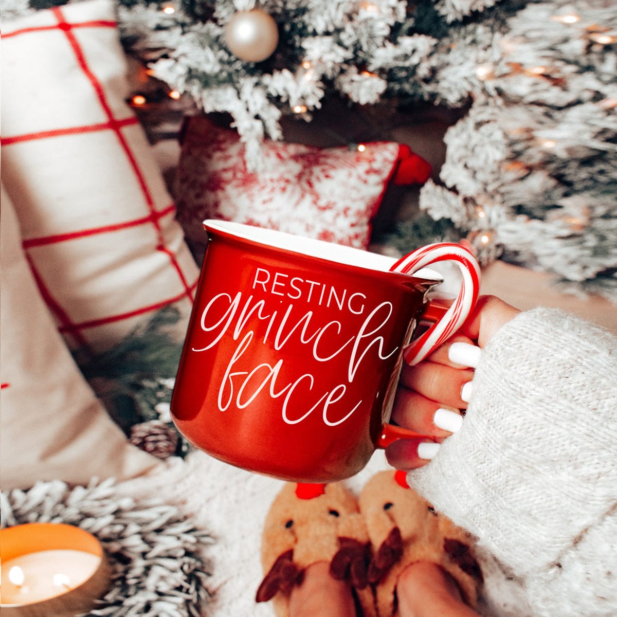 Gia Roma Coffee Mug, Grinch Face Mug