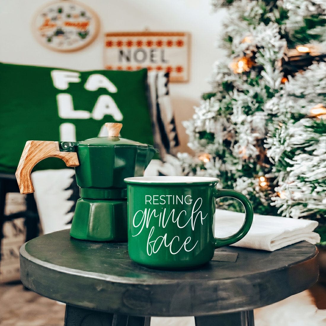 Gia Roma Coffee Mug, Grinch Face Mug