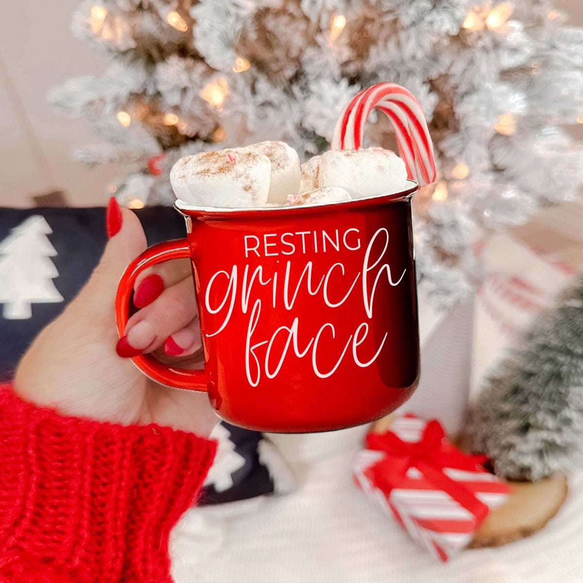 Gia Roma Coffee Mug, Grinch Face Mug