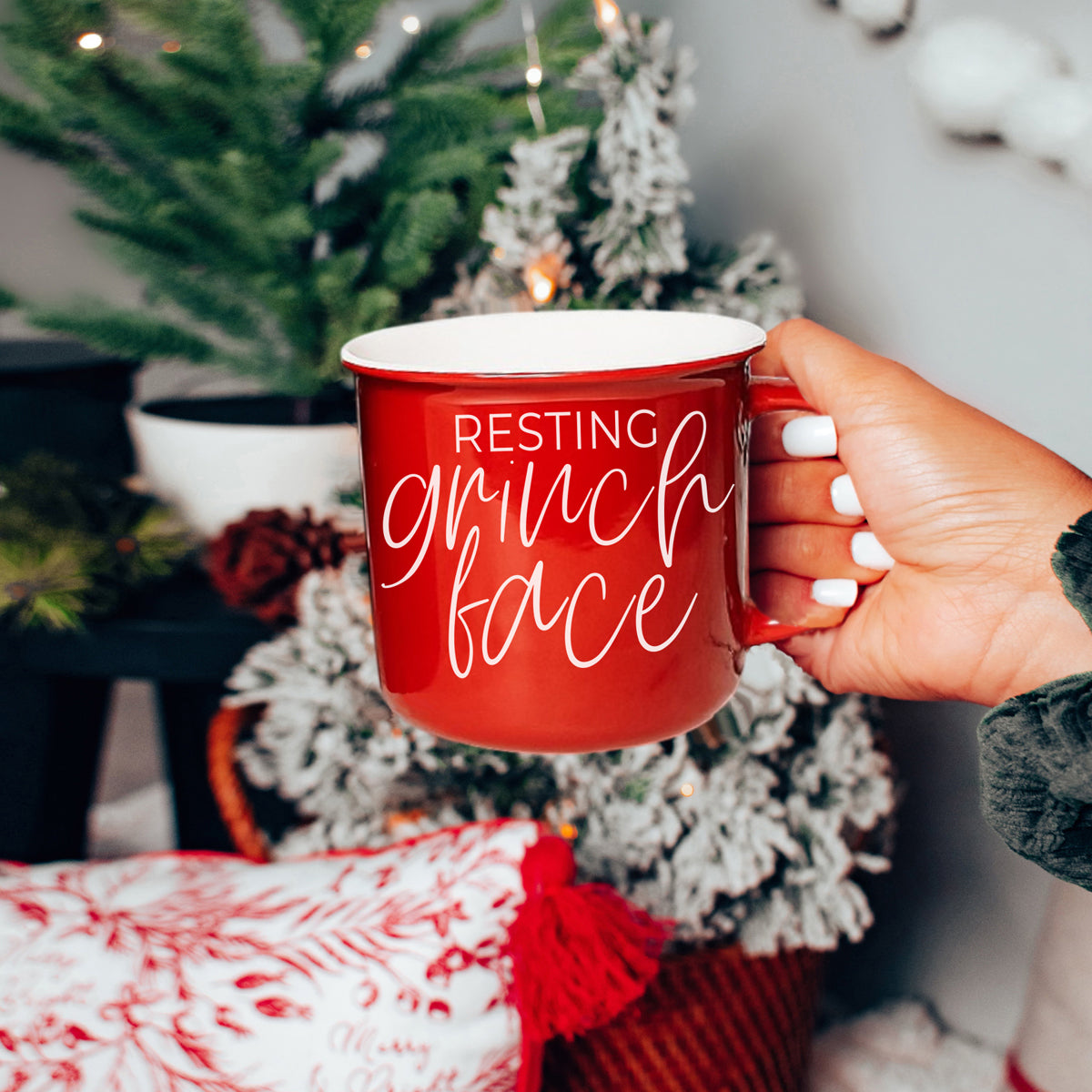 Grinch Face Mug - My American Goods