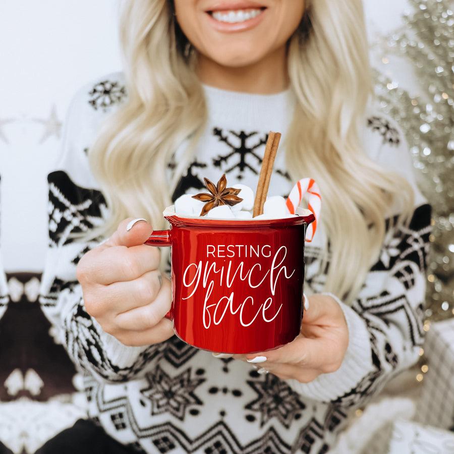 Gia Roma Coffee Mug, Grinch Face Mug