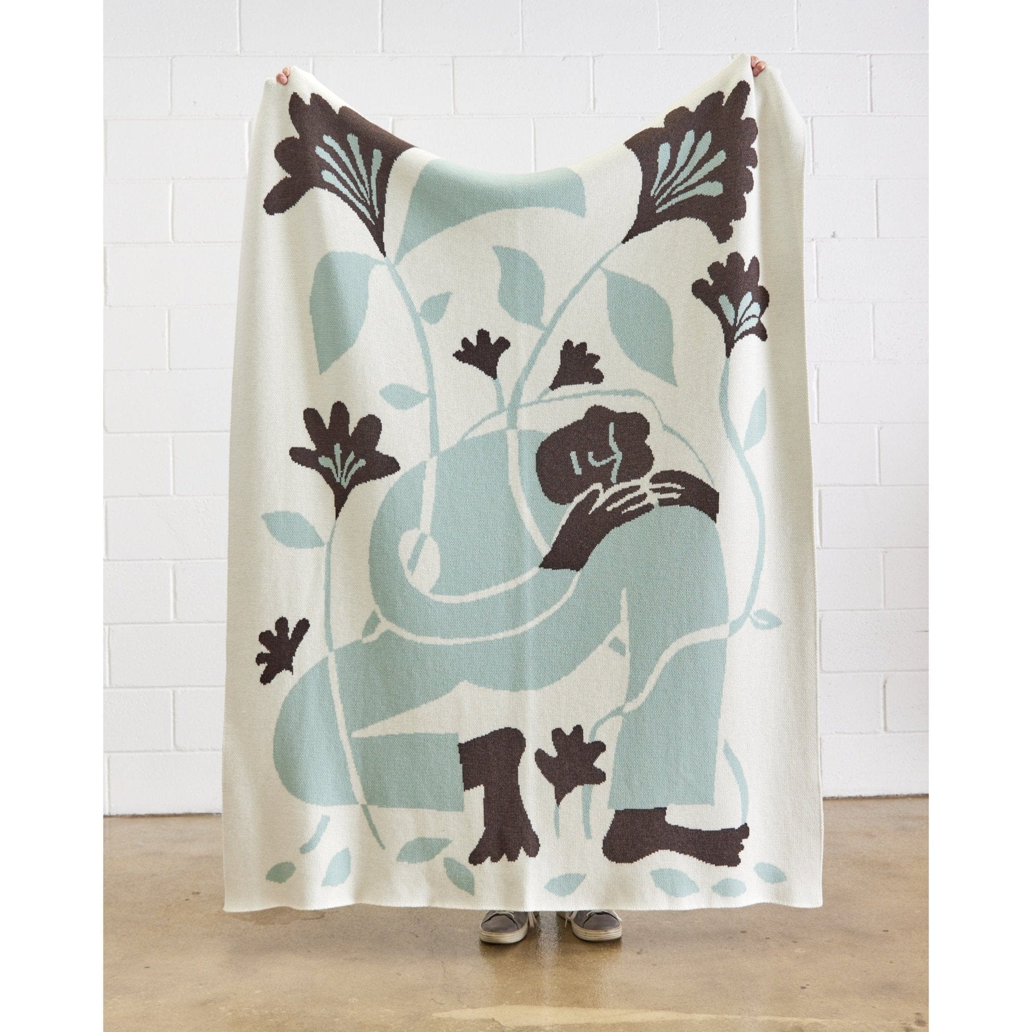 Biquette Throw Blanket Grow Throw Blanket
