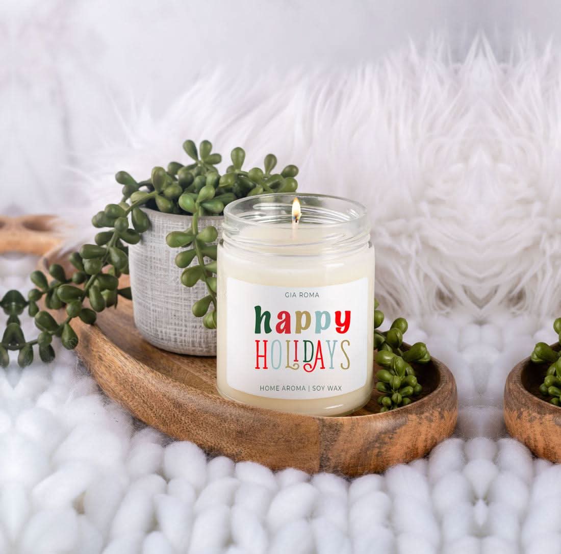 Gia Roma Candle Happy Holiday Candle