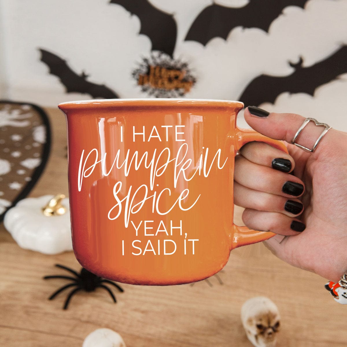 Gia Roma Coffee Mug Hate Pumpkin Mug