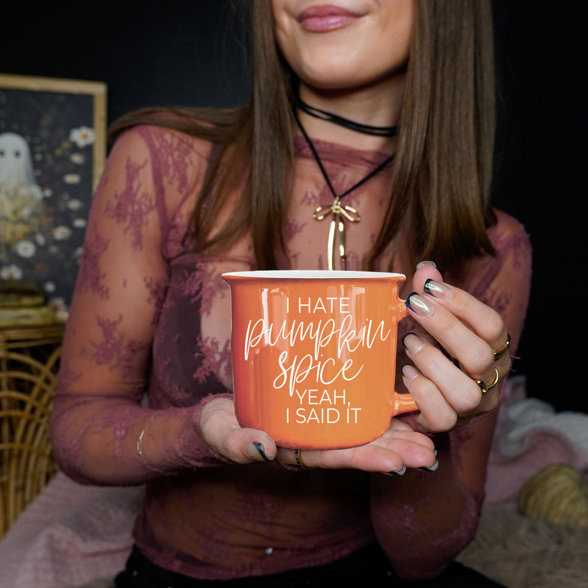 Hate Pumpkin Mug