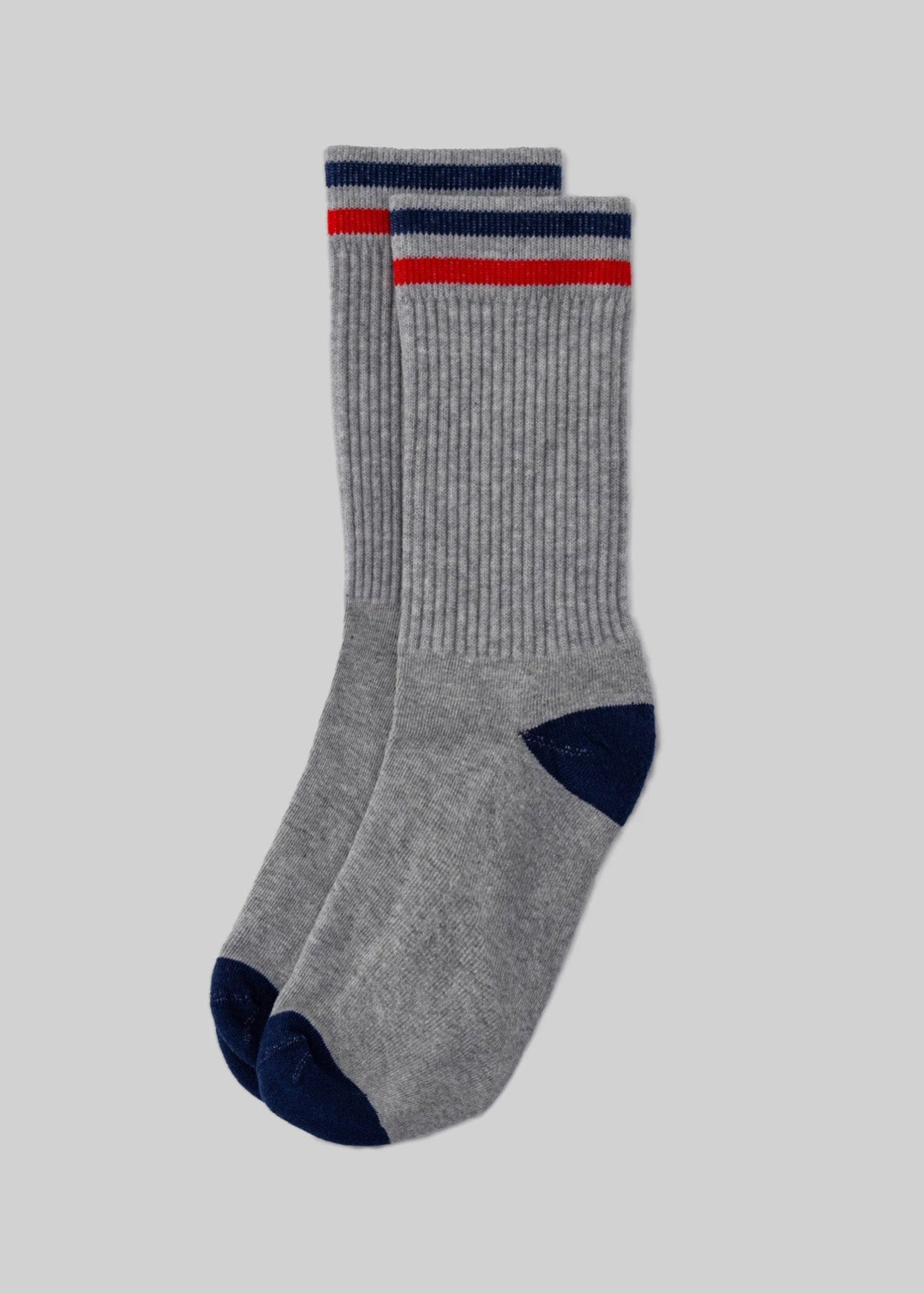 American Trench Socks heather grey / universal fit The Kennedy Crew