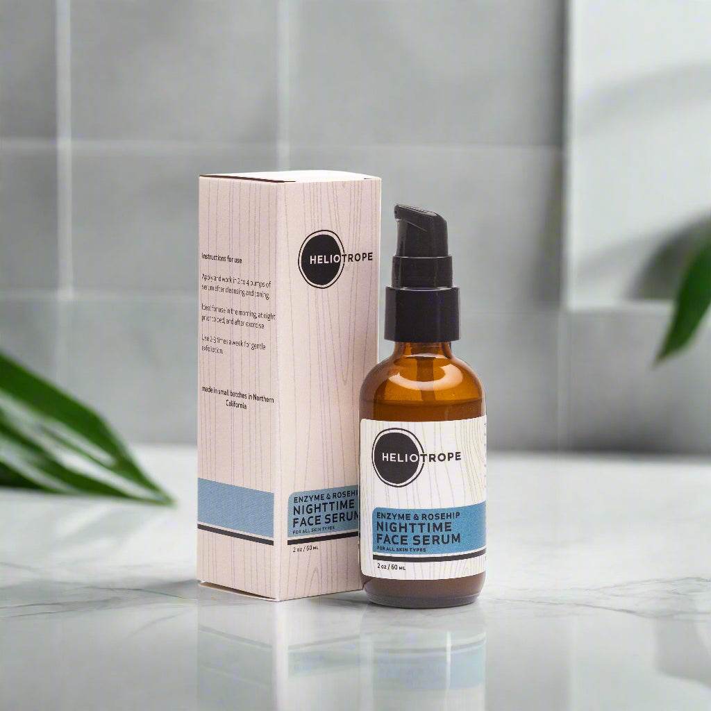 Enzyme & Rosehip Nighttime Face Serum - My American Goods
