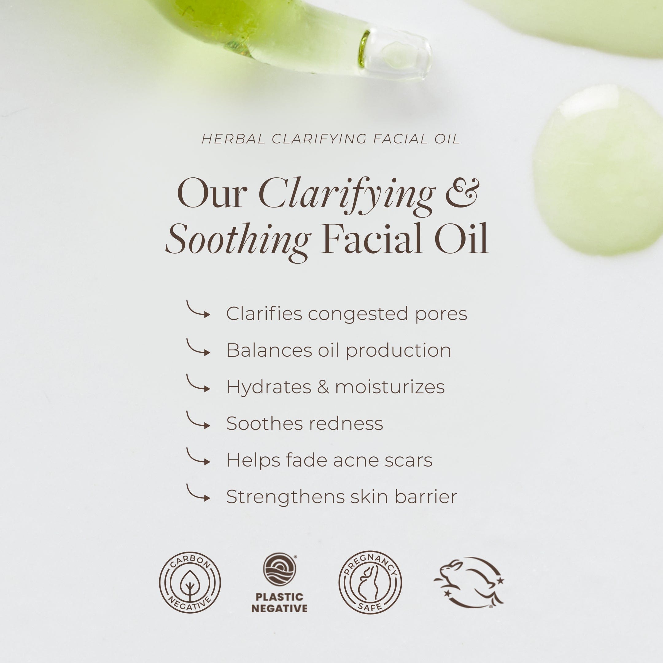 Herbal Clarifying Facial Oil