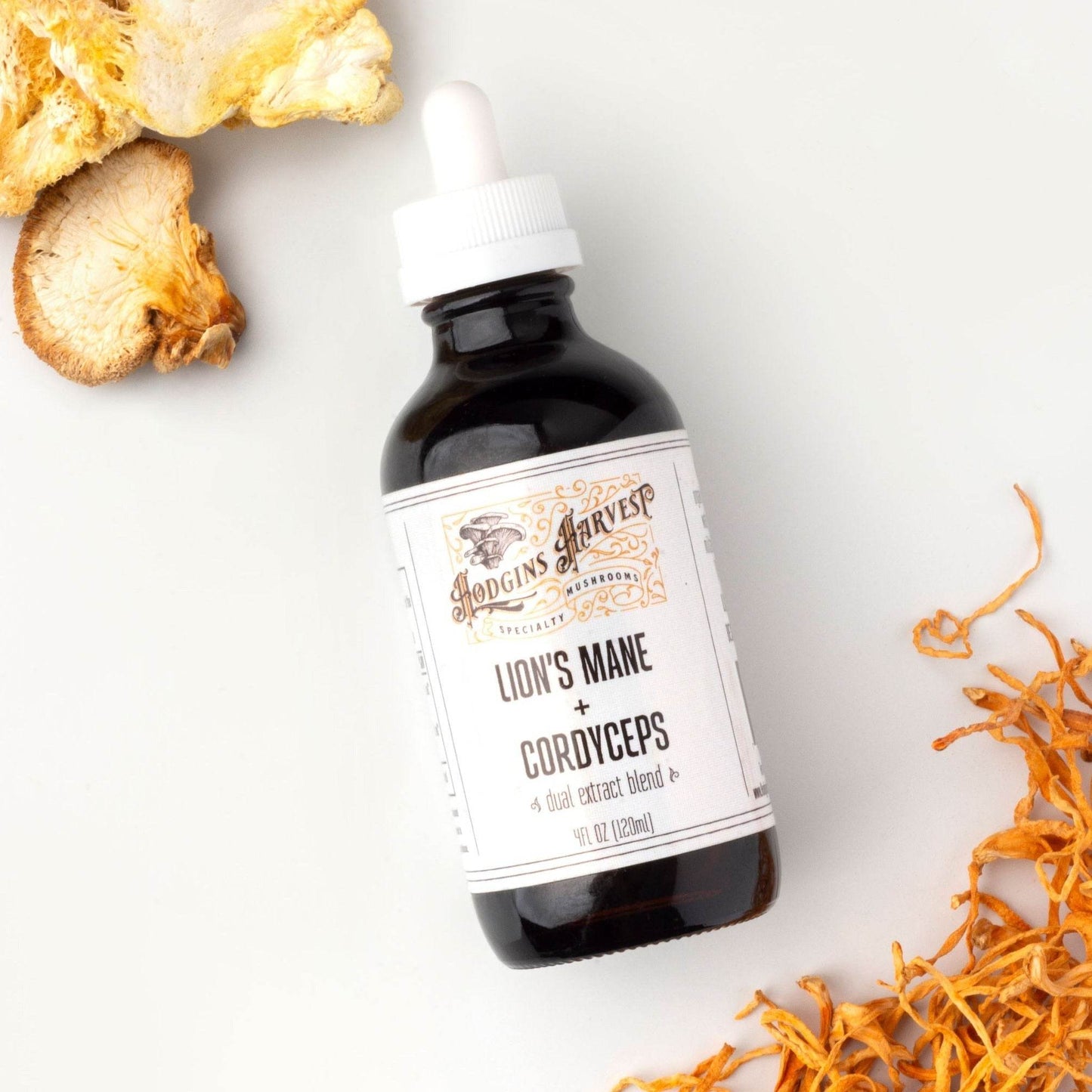 Lion's Mane + Cordyceps Dual Extract Tincture - My American Goods