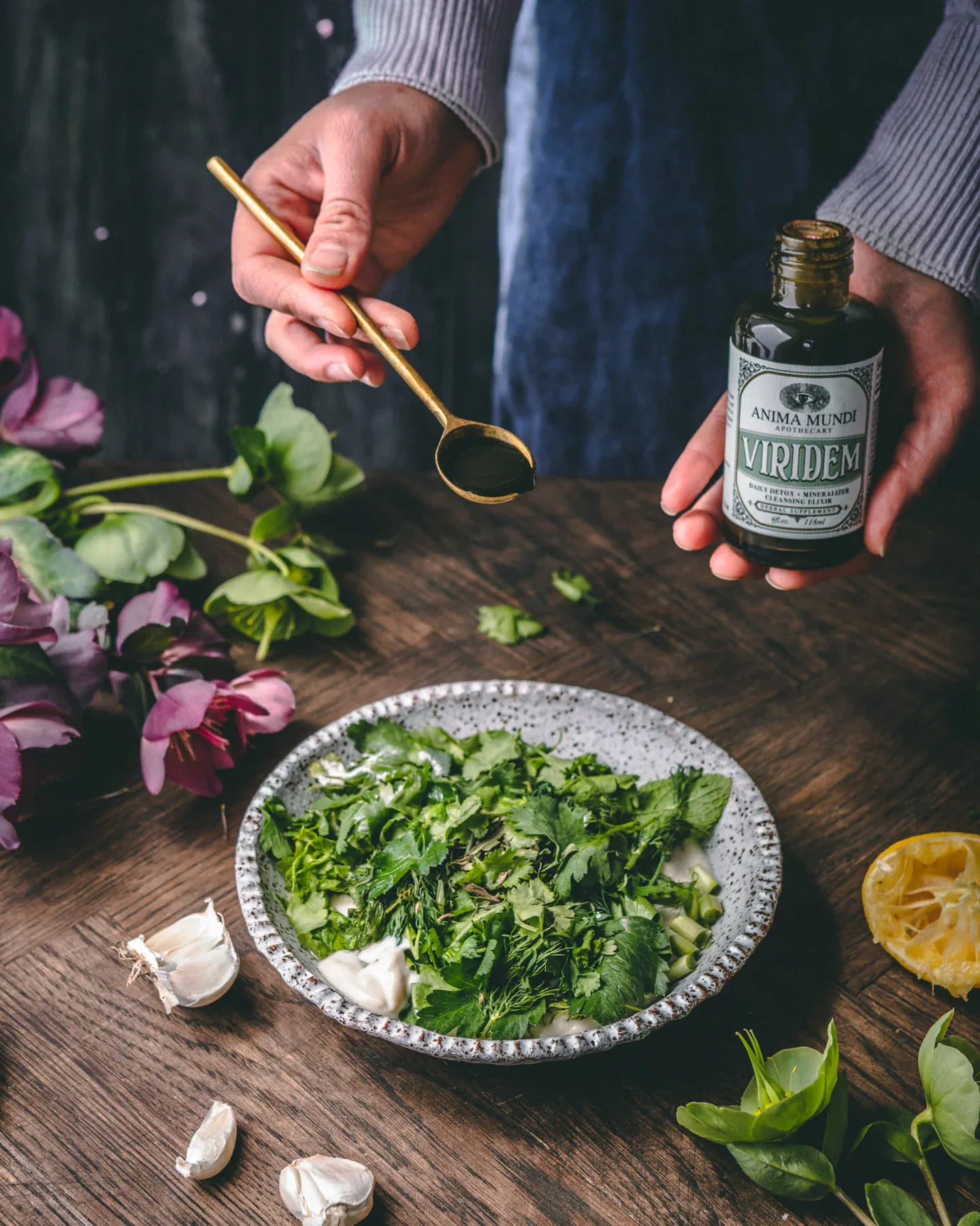 Anima Mundi Herbal supplements VIRIDEM Elixir | Daily Detox Support + Mineralizer*
