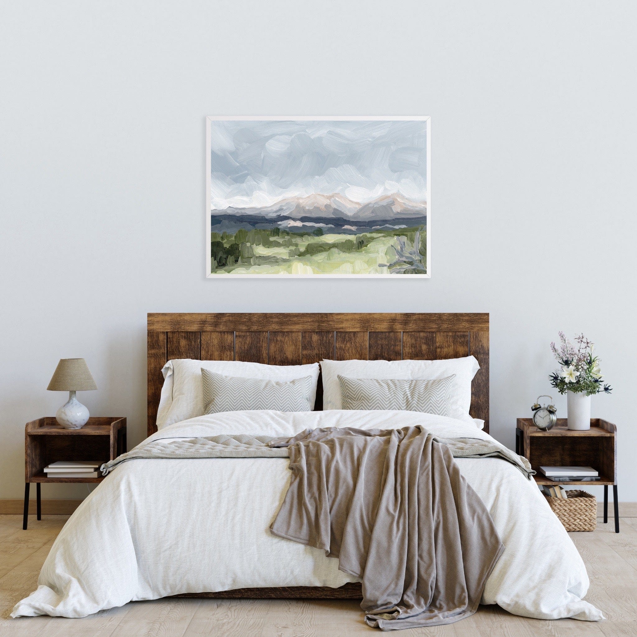 Katie Garrison Art Print "Home in the Valley" Art Print