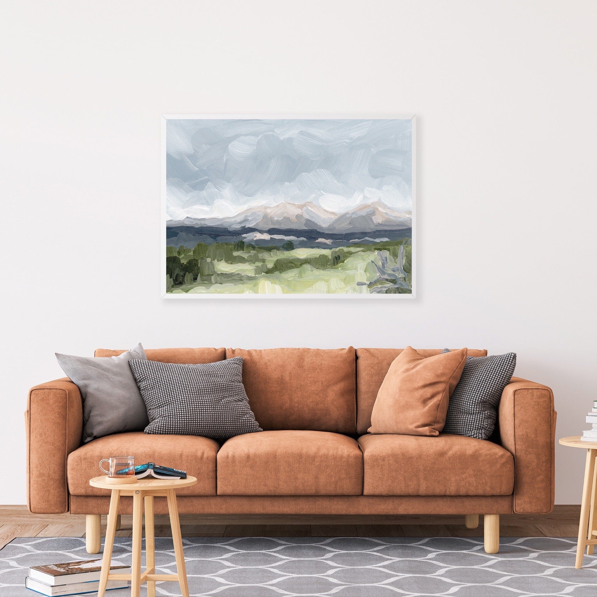 Katie Garrison Art Print "Home in the Valley" Art Print