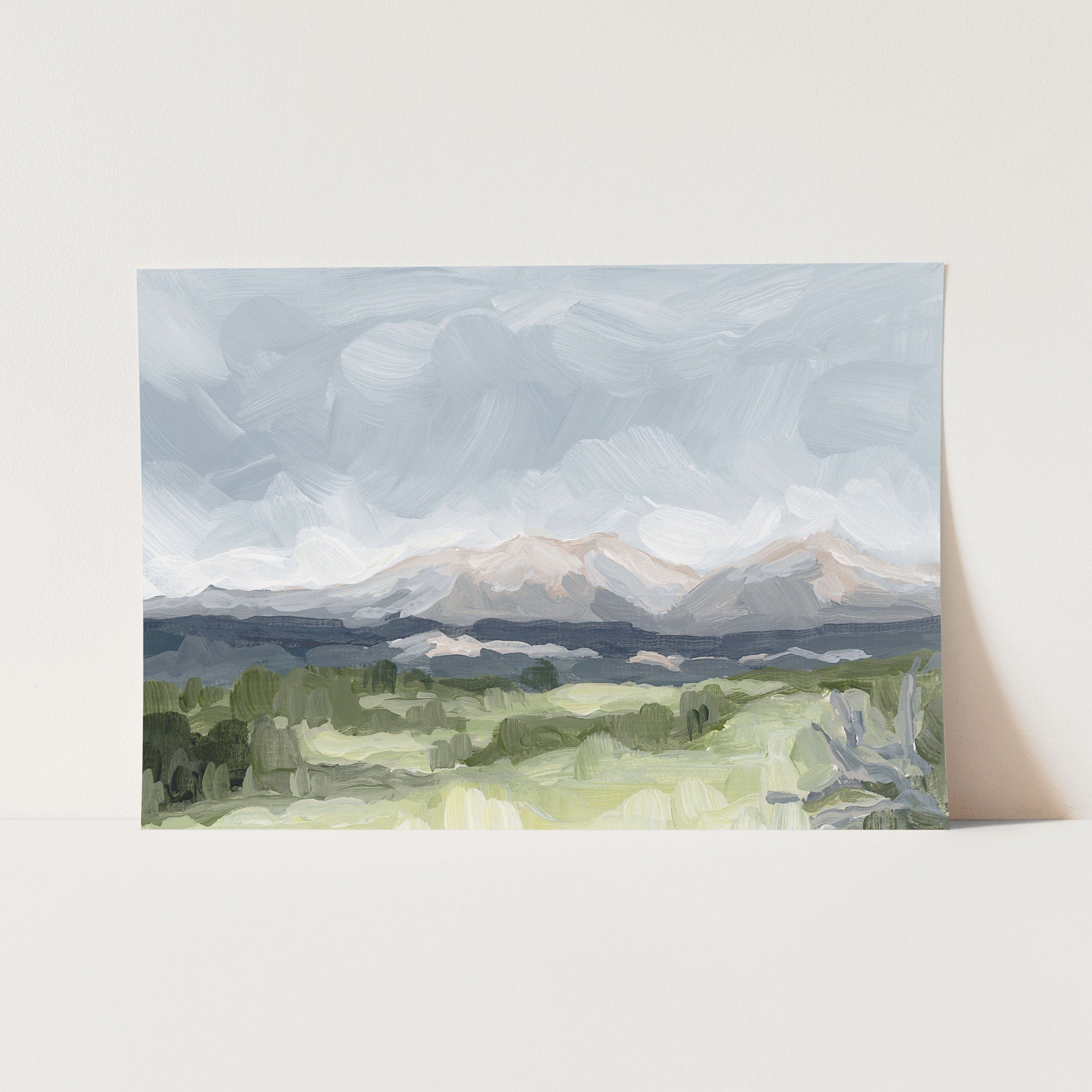 Katie Garrison Art Print Paper Print / 5x7 in / No Frame "Home in the Valley" Art Print