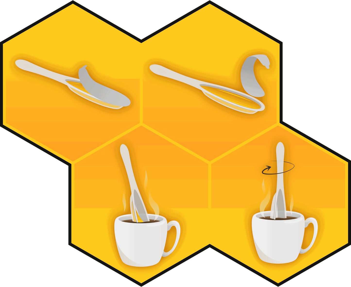 Badgers Honey Spoon /Blue Razz Honey Tea - My American Goods