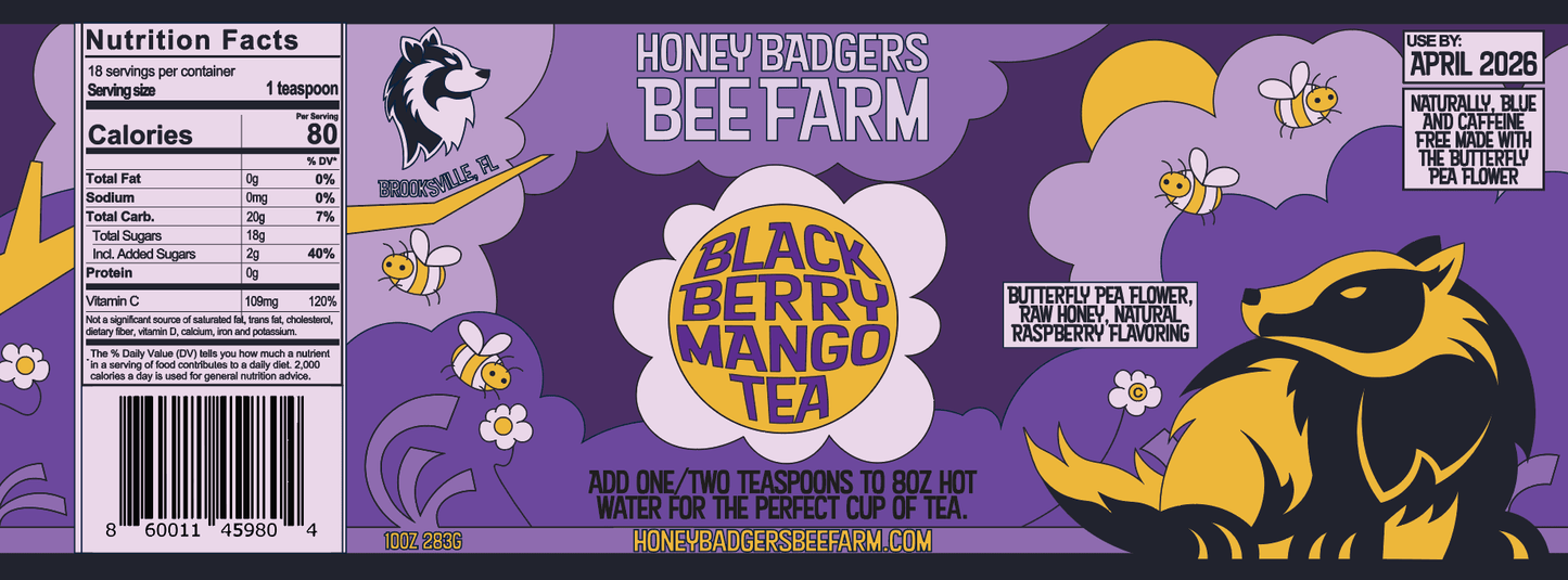 Blackberry Honey Tea - My American Goods