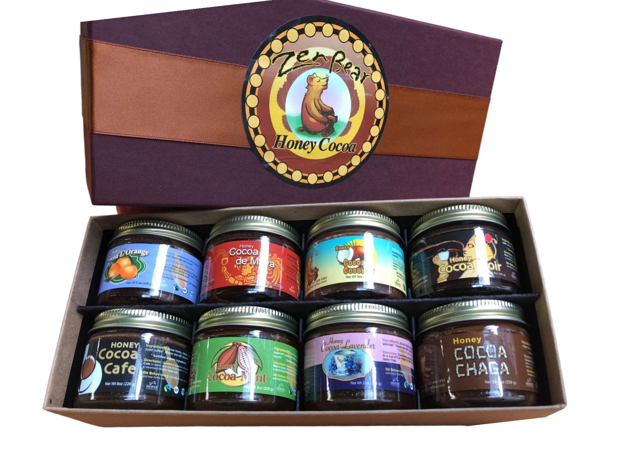 Honey Tea Gift Box – 8 Natural Blends