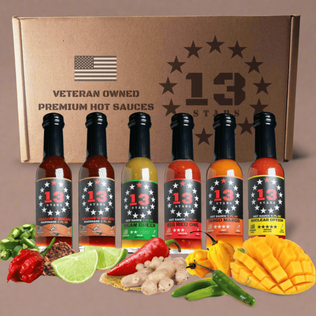 13 Stars Hot Sauce Hot Sauce 13 Stars Hot Sauce Bundles