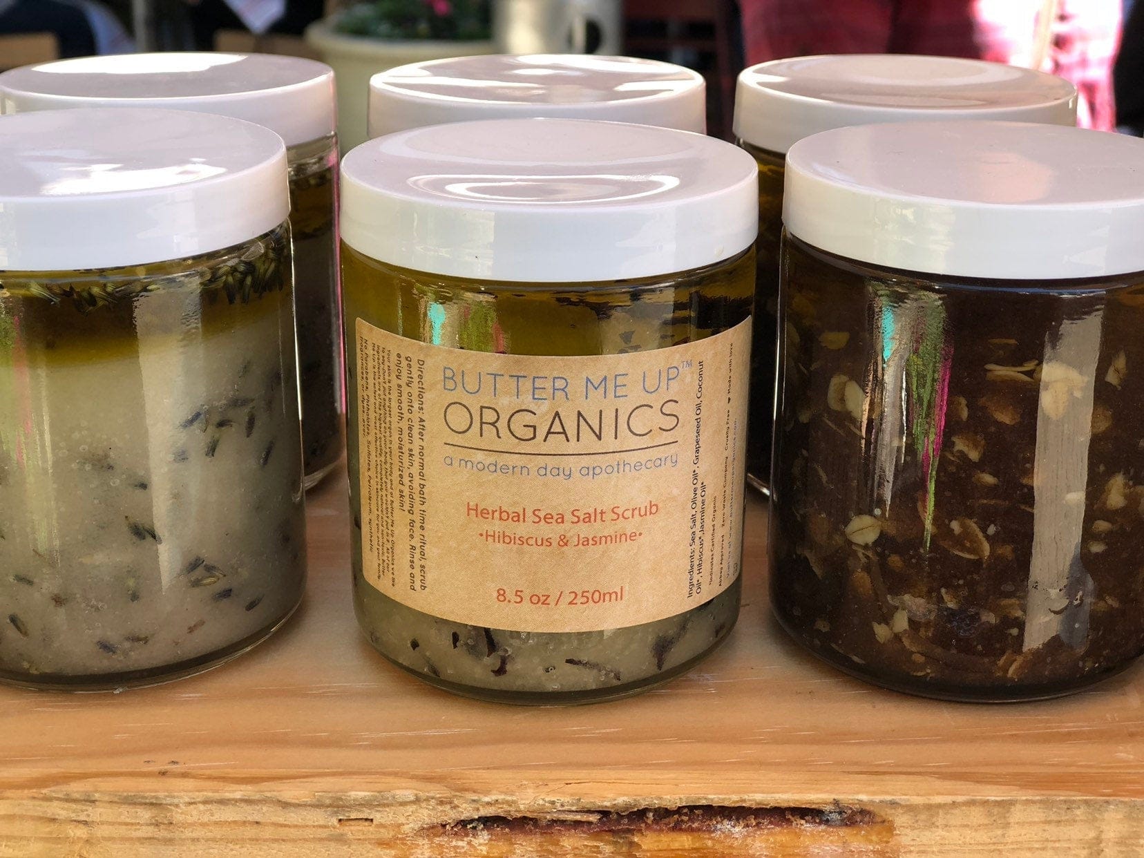 Butter Me Up Organics Bath Organic Sea Salt Herbal Scrub Spa Pamper Treat