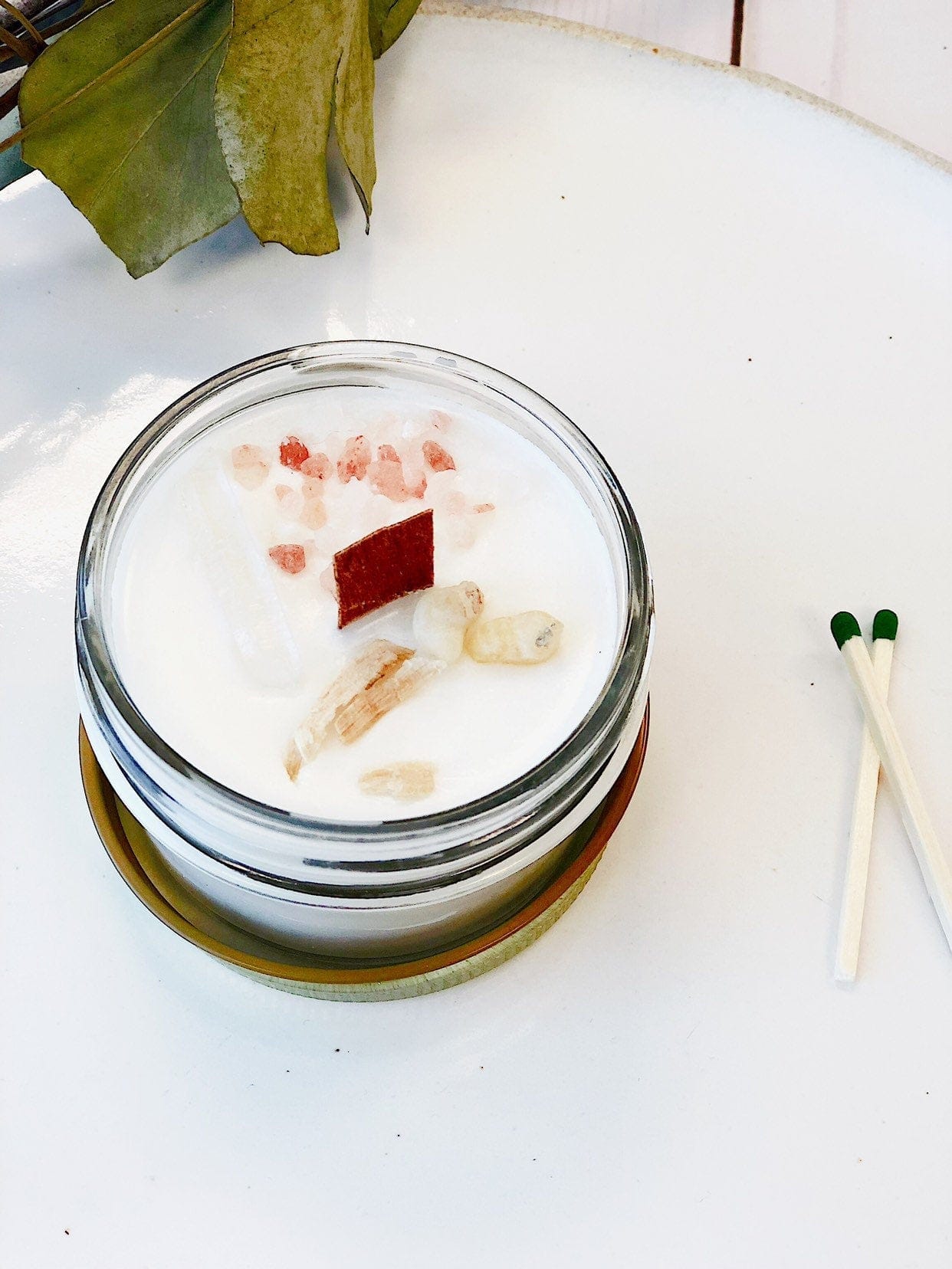 Butter Me Up Organics Metaphysical Space Clearing Candle - Intention Candle