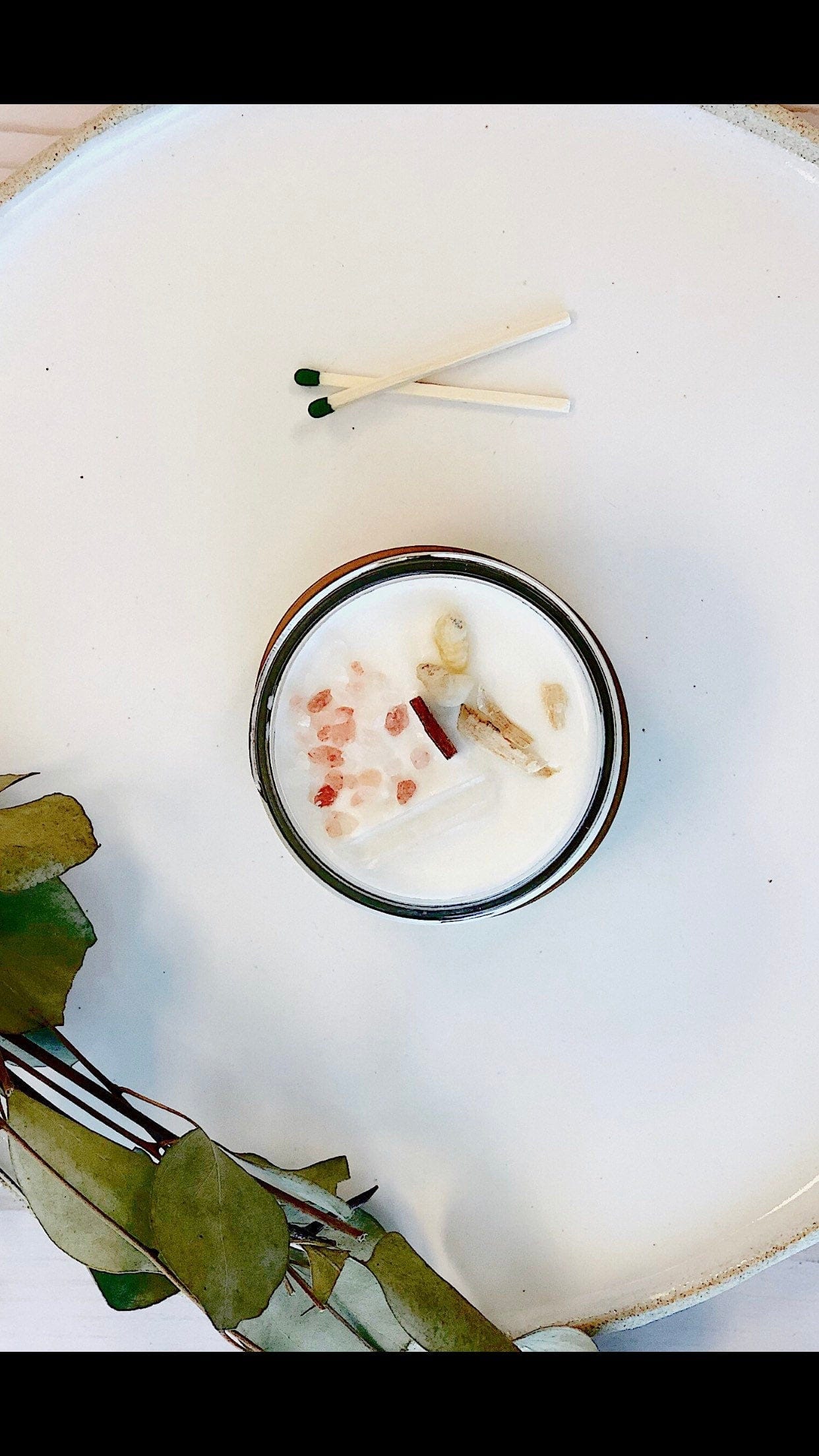 Butter Me Up Organics Metaphysical Space Clearing Candle - Intention Candle