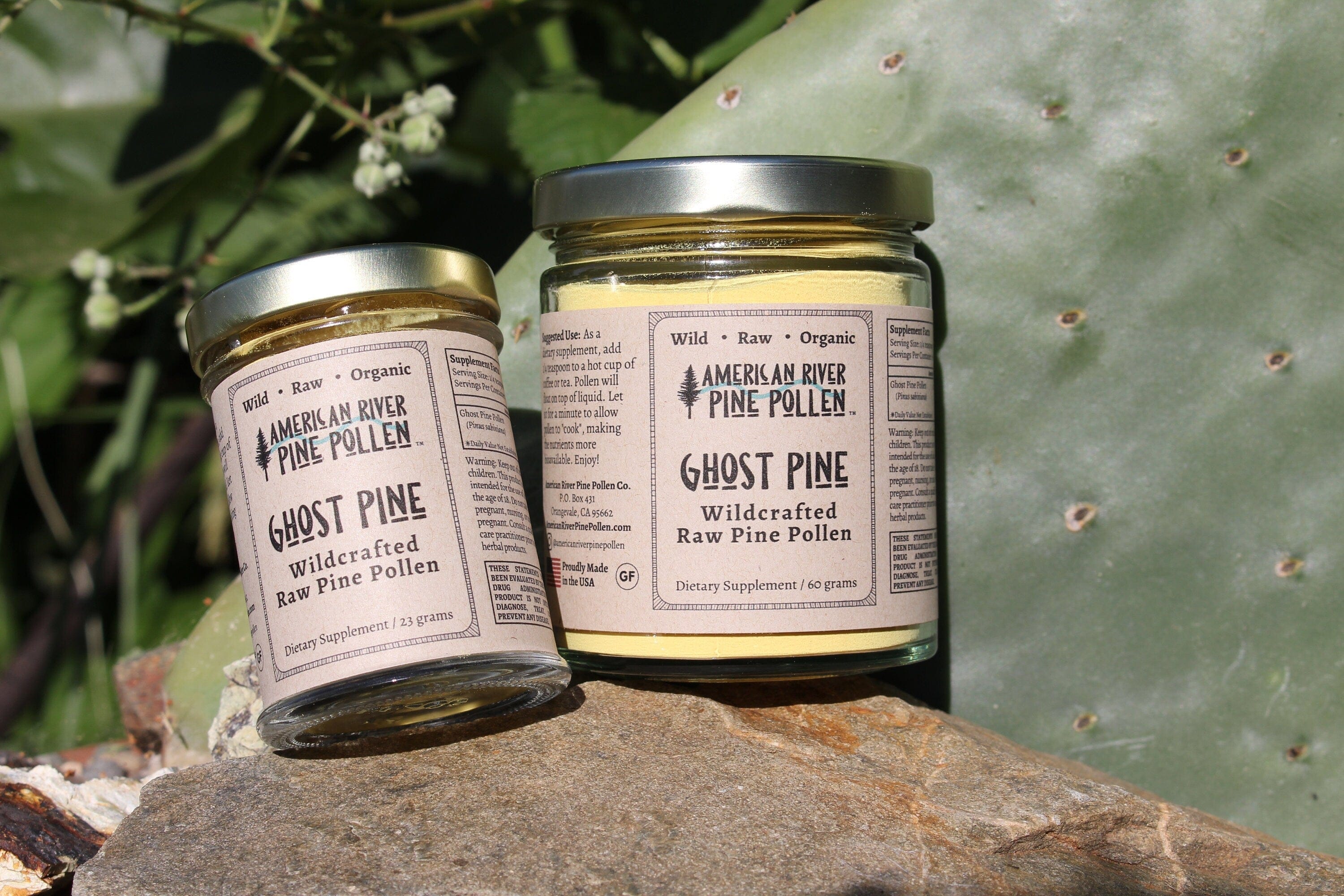 AmericanRiverPinePollen Ghost Pine Pollen - Raw and Wild-Harvested