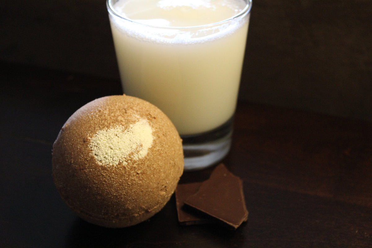 Chocolate Milk Toy Bath Bomb