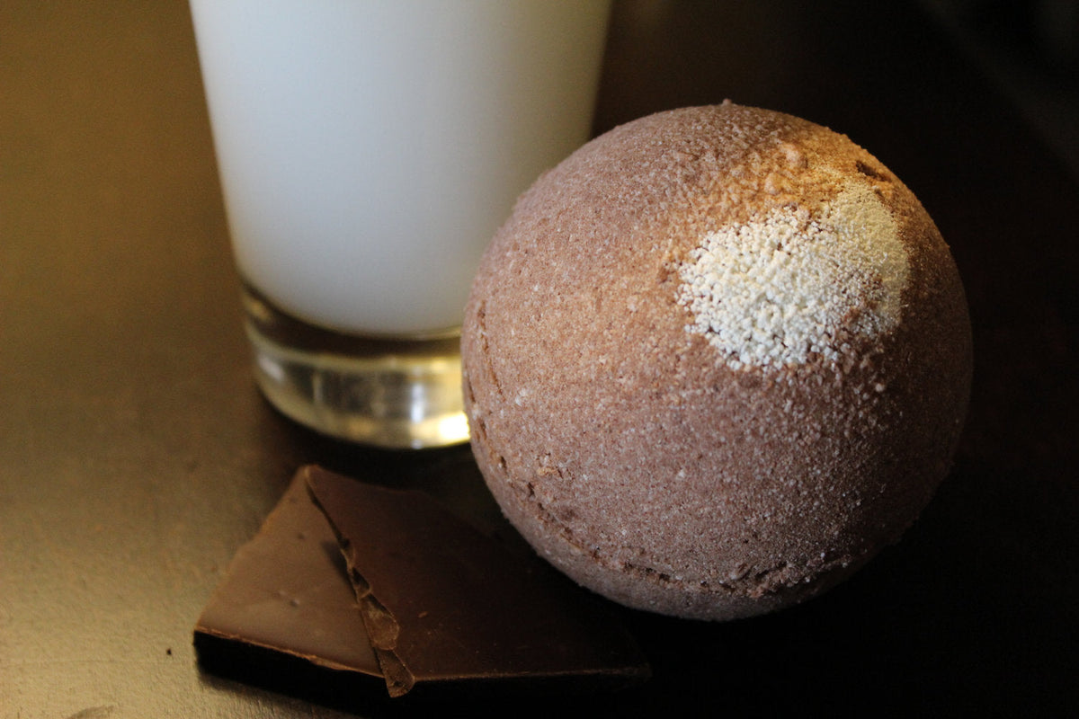 Chocolate Milk Toy Bath Bomb