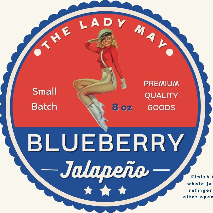 Blueberry Jalapeño Pepper Jelly