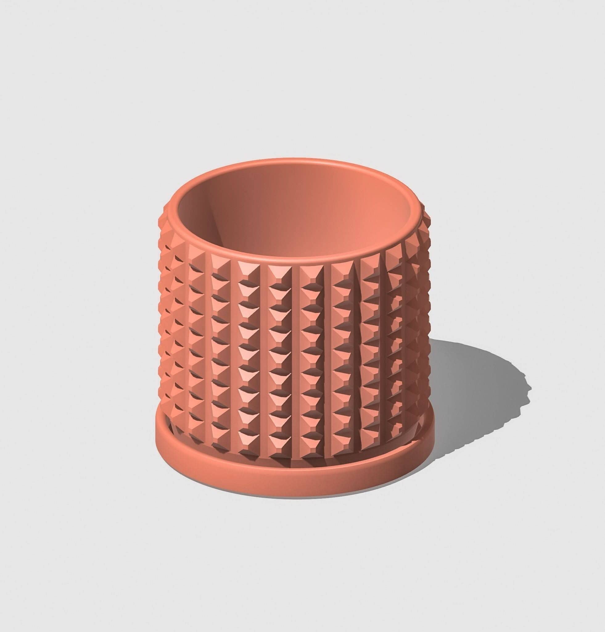 Rosebud HomeGoods Cubist Planter with Drainage