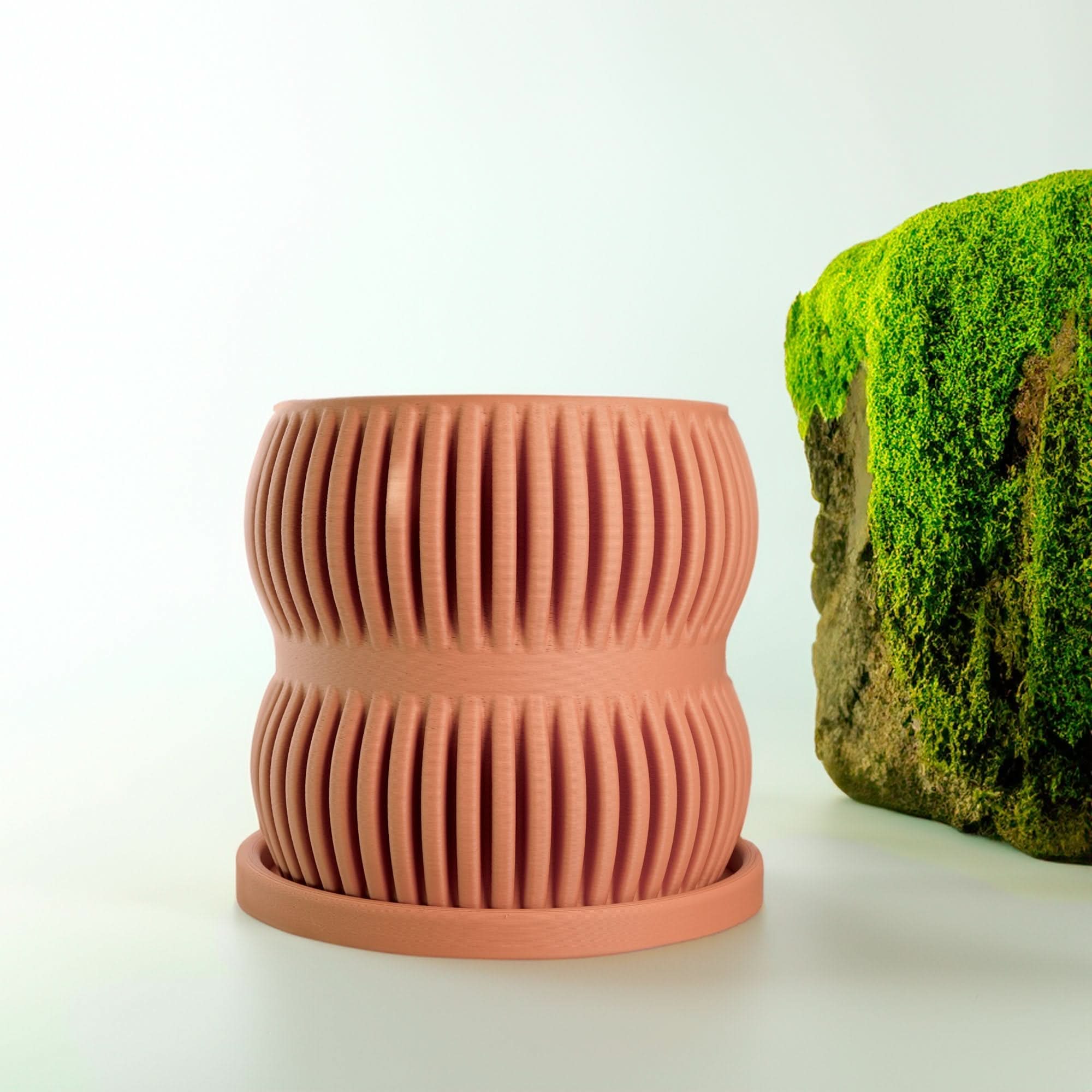 Rosebud HomeGoods Pots & Planters Terracotta / 4 Inch - No Tray Aureus Planter with Drainage