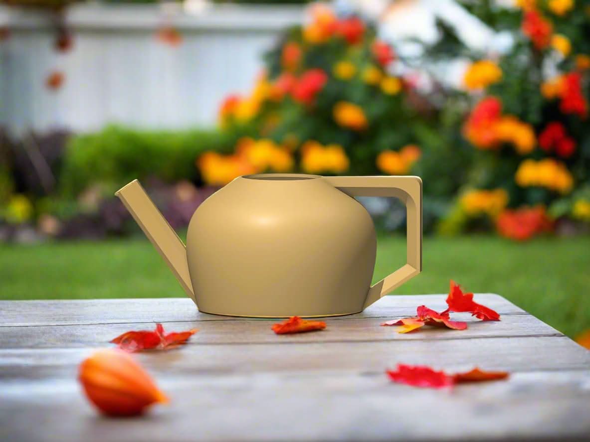 Rosebud HomeGoods Water Can Beige HydraMate Modern Watering Can for Houseplants