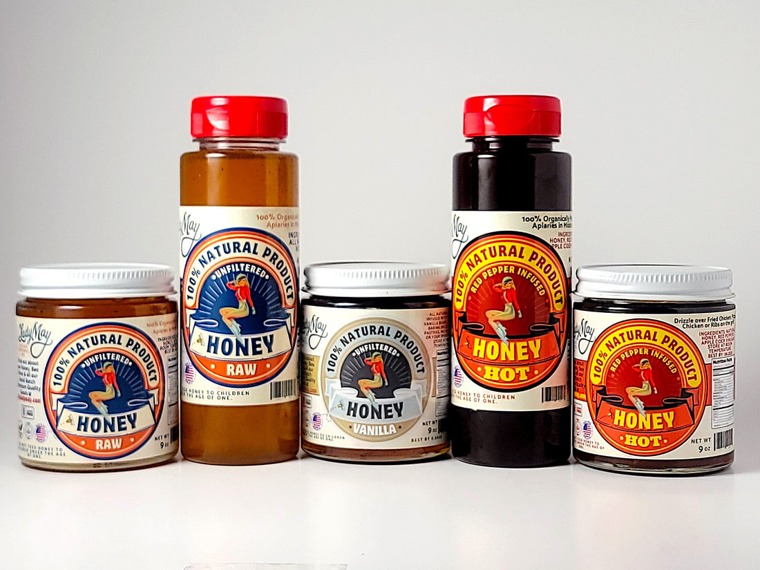 All Natural Raw Unfiltered Honey - 12oz - My American Goods