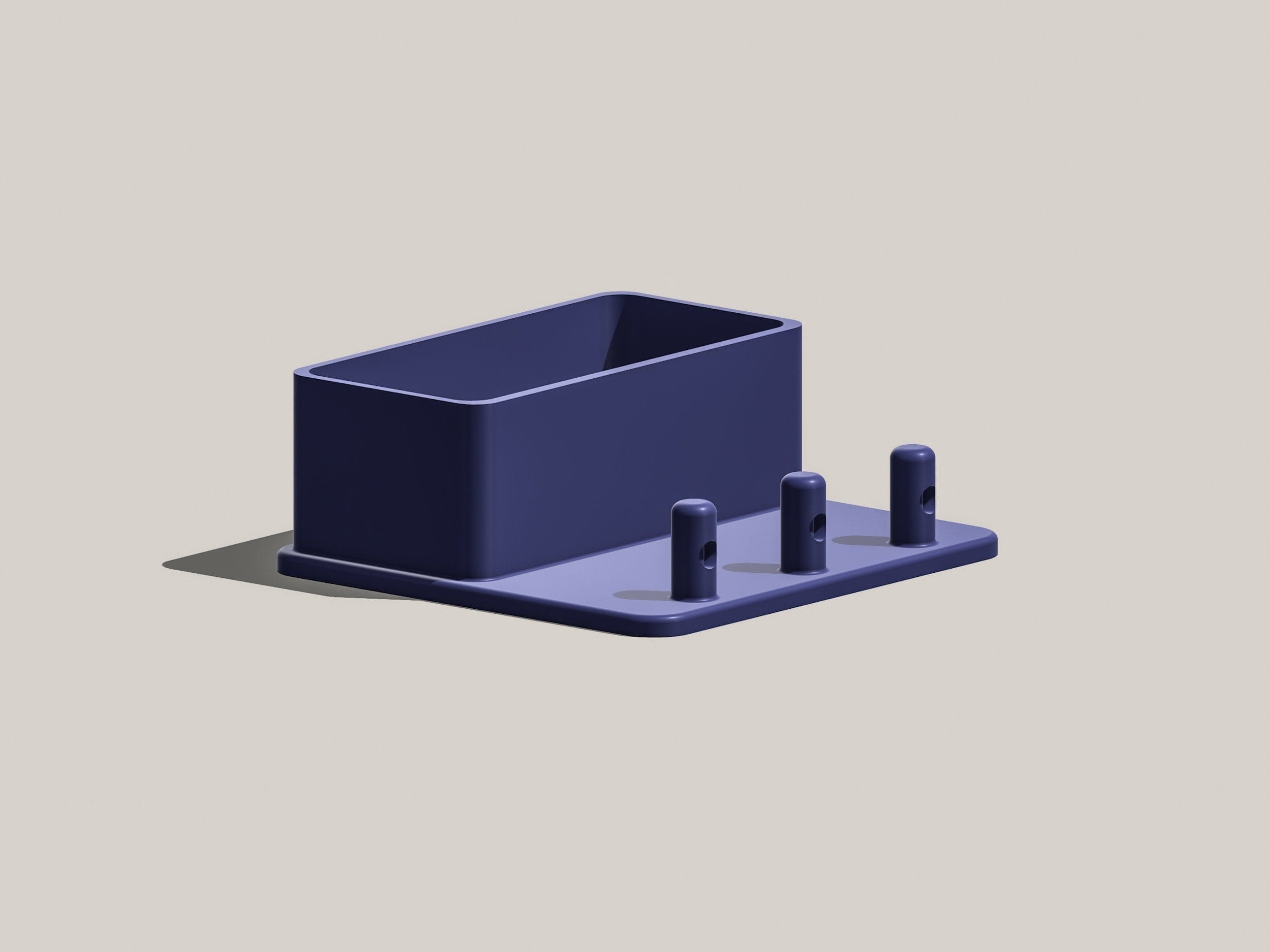 Floating Wall Shelf, Magnetic Key Holder - My American Goods