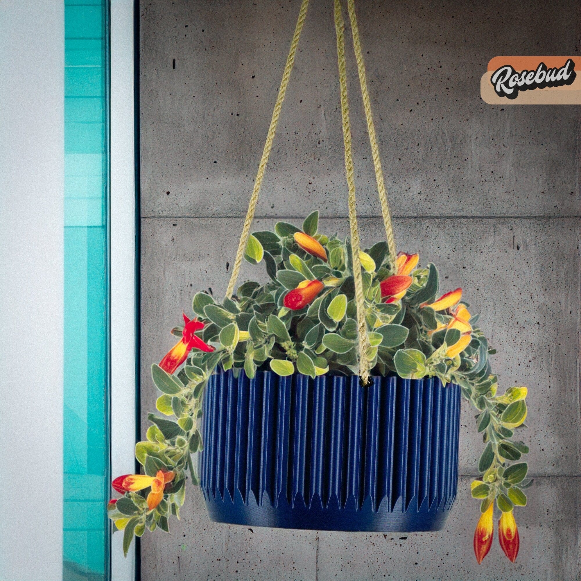 MCR Bowl Hanging Plant Pot for Indoor or Outdoor - My American Goods