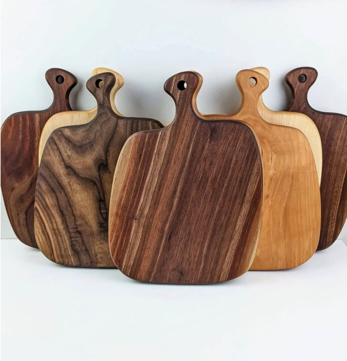 Cherry, Walnut, & Maple Charcuterie Board - My American Goods