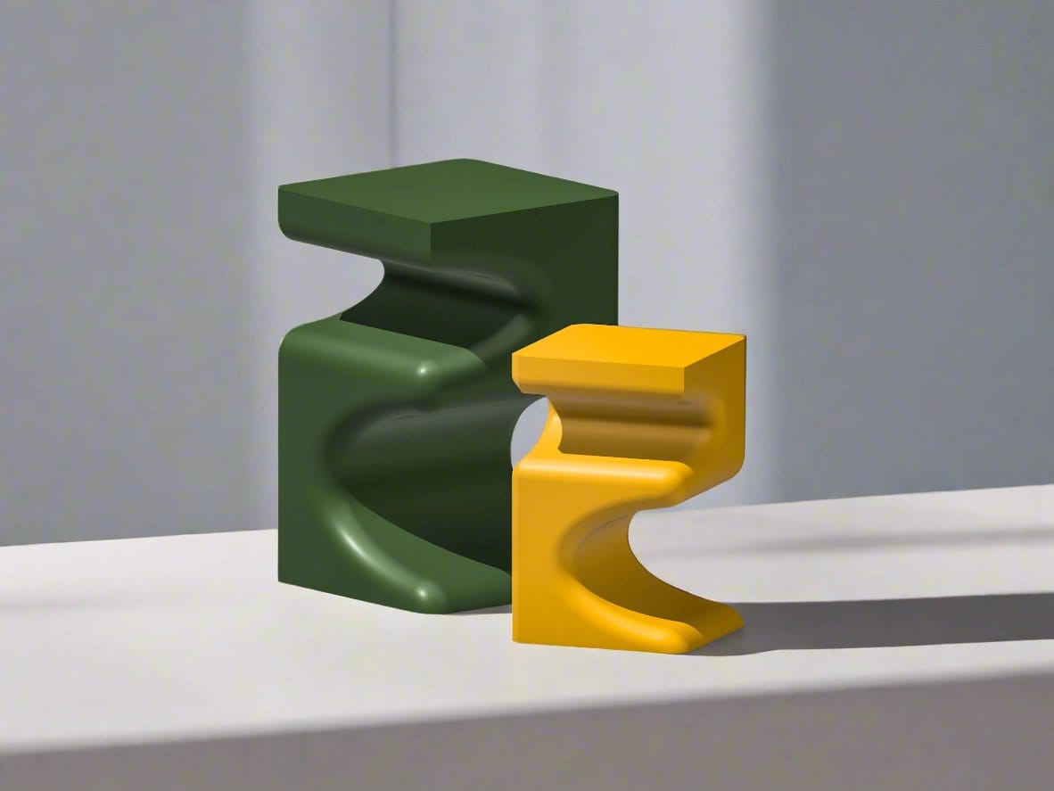 Plant Stand for Indoor Plant Pots - Perfect for House Plants and Plant Lovers, Gift for Plant Lover, Art Deco Planter Stands, Contour - My American Goods