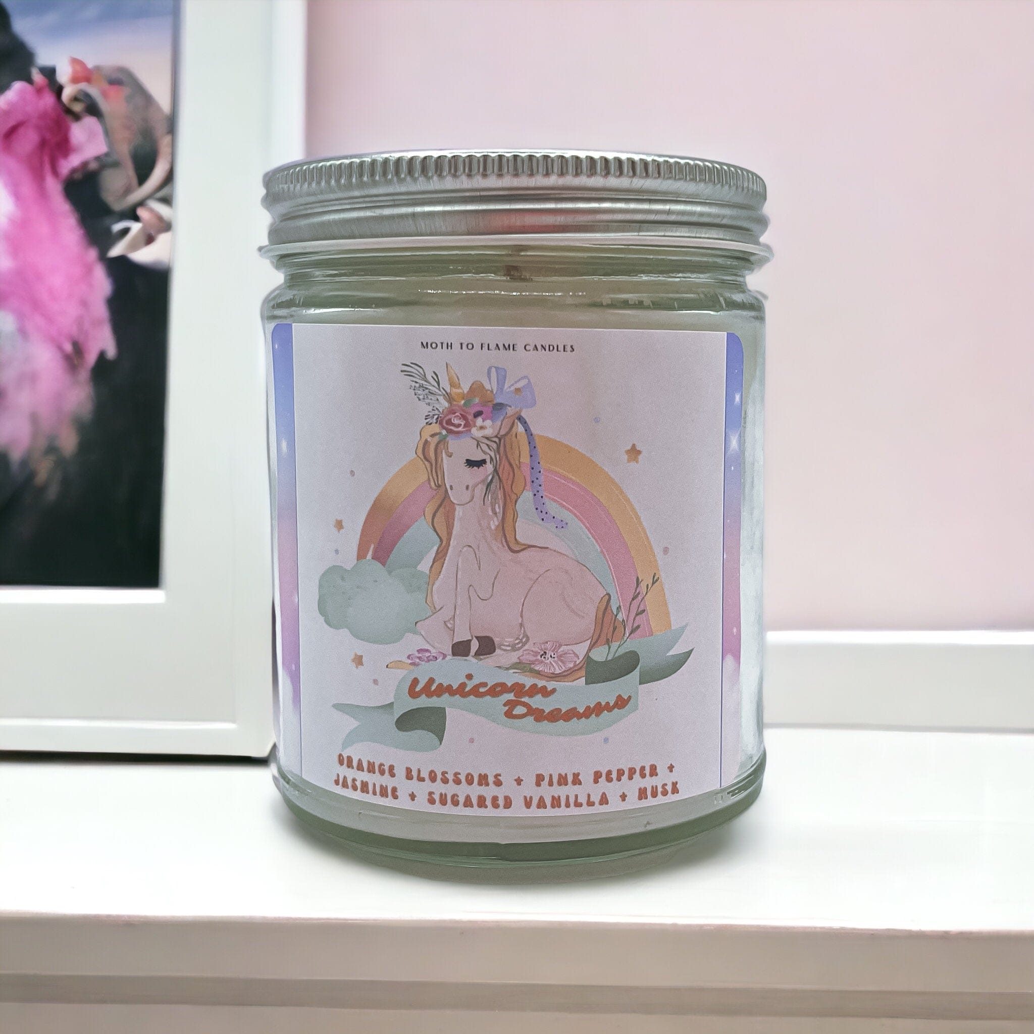 Moth to Flame Candles Unicorn Dreams – 7 oz Candle