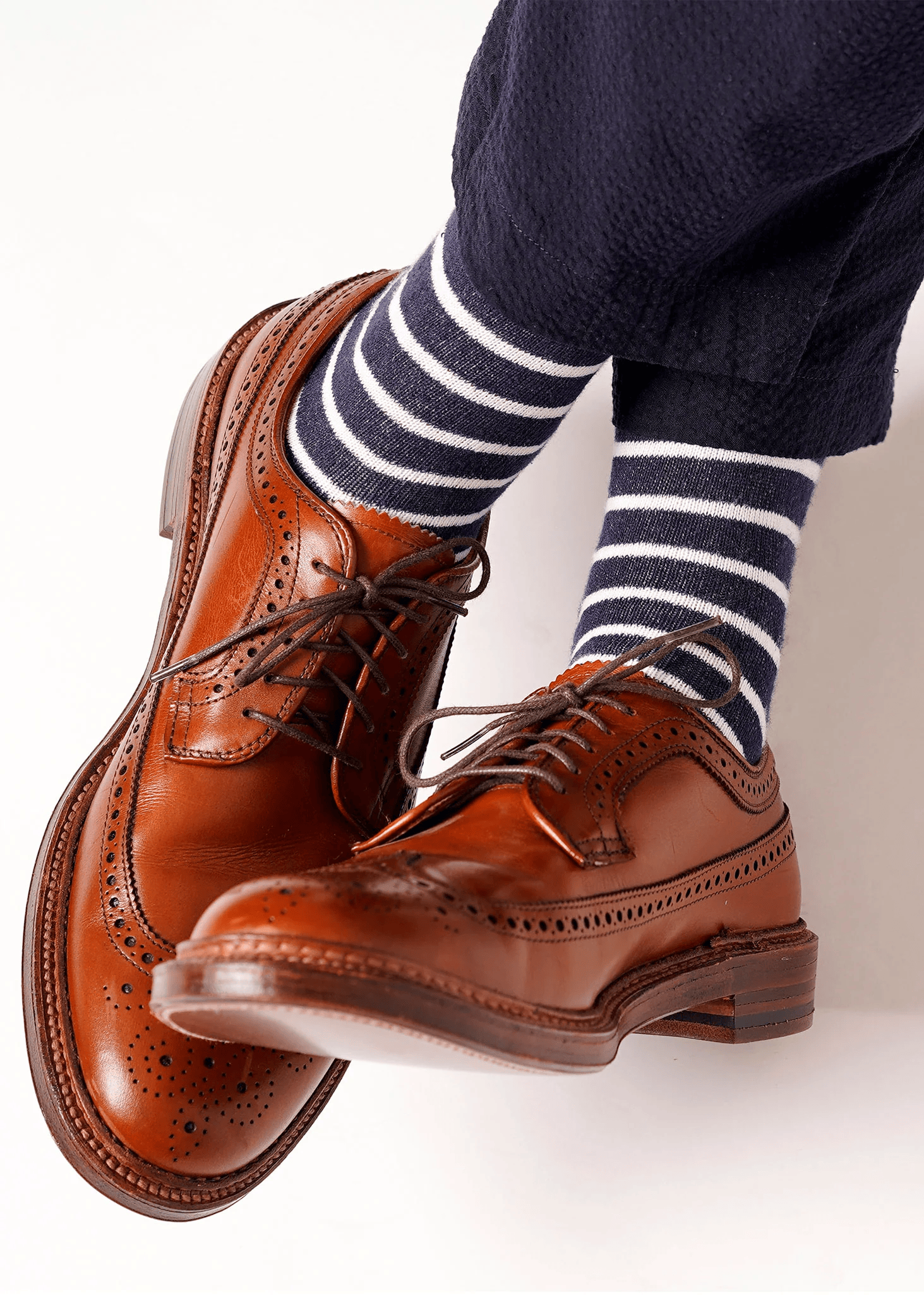 American Trench Socks The Breton Stripe