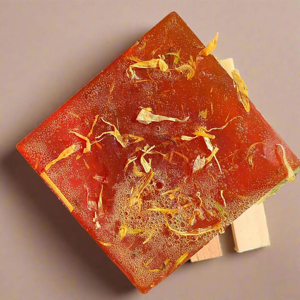 Turmeric Calendula Soap with Eucalyptus - My American Goods