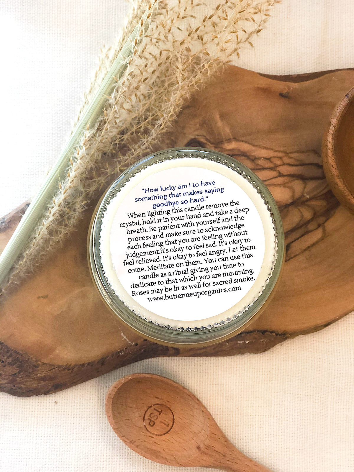 Grief Intention Candle