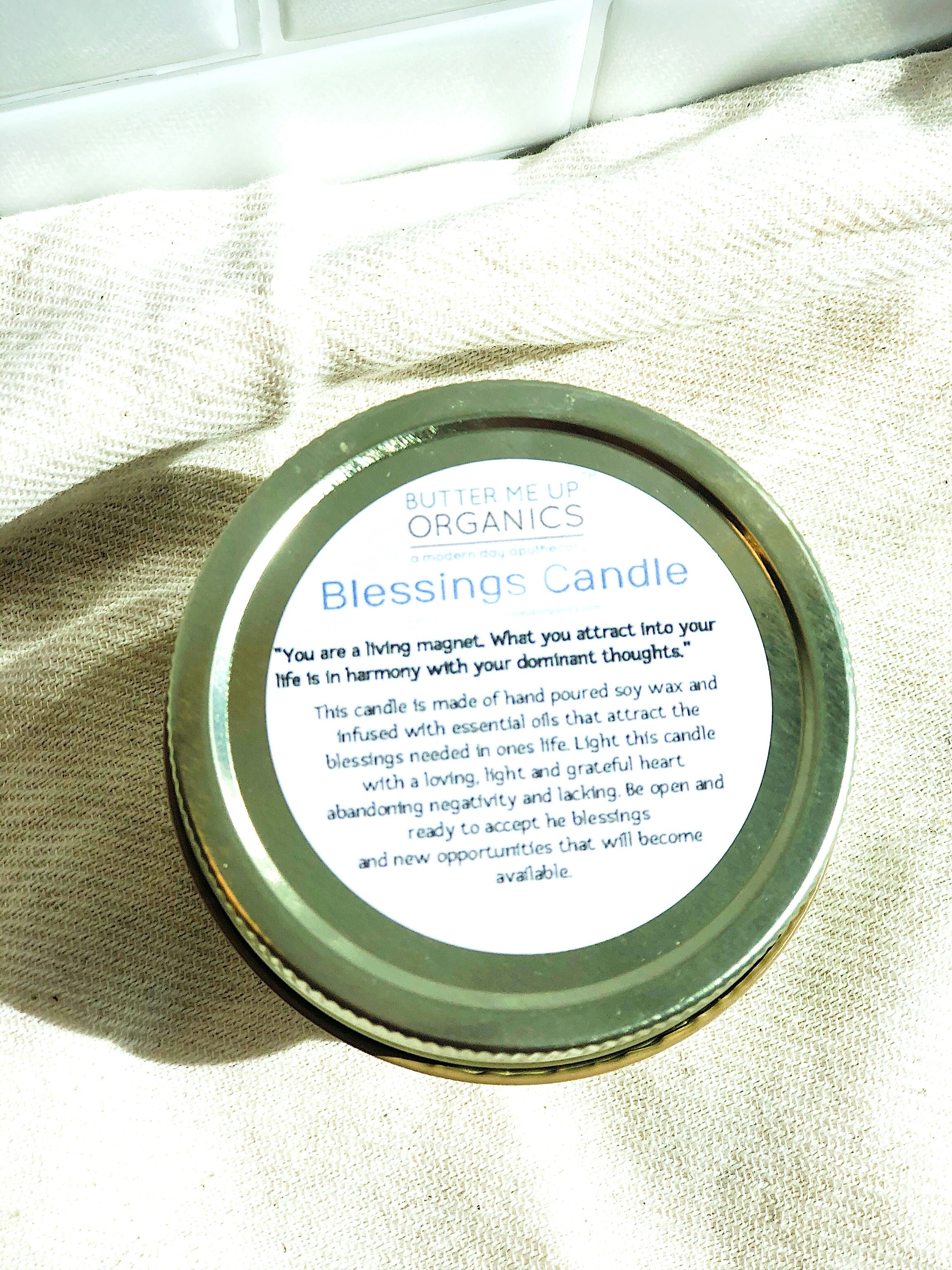 Blessings Intention Candle