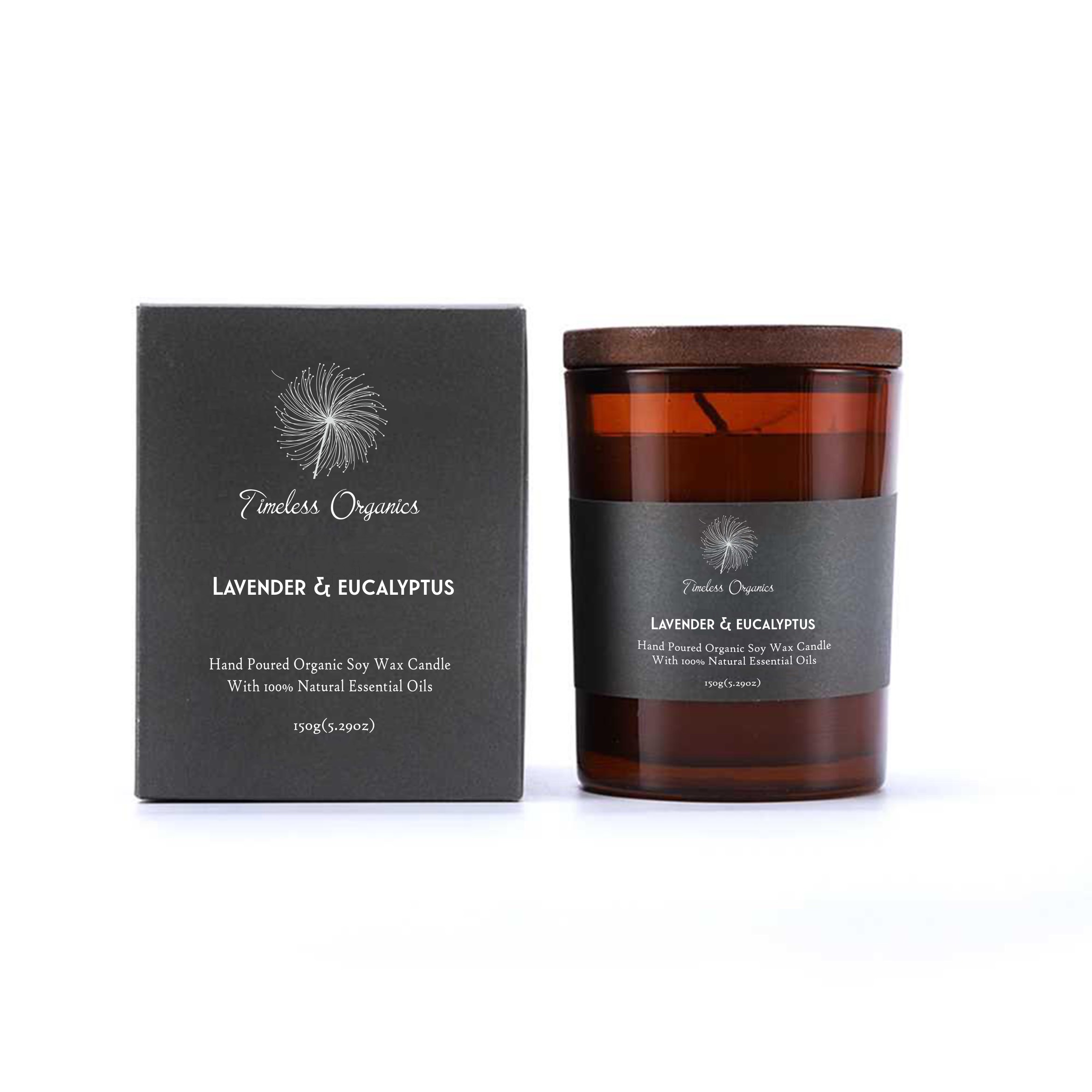 Timeless Candle - Lavender + Eucalyptus - My American Goods