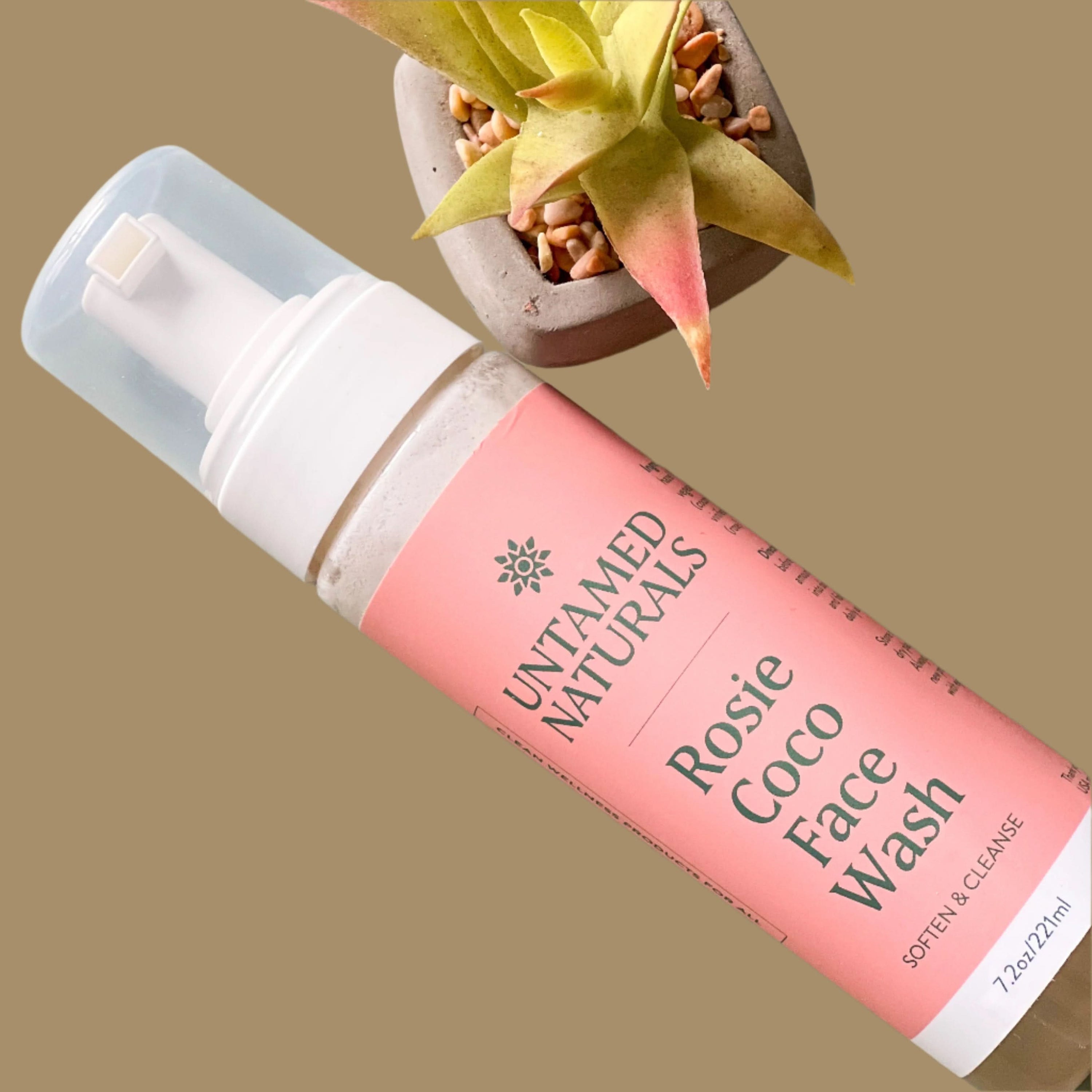 UnTamed Naturals All Products Rosie Coco Face Wash