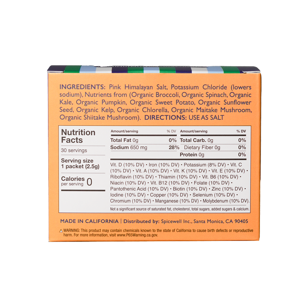 New Salt 30 On-the-Go Individual Servings - My American Goods