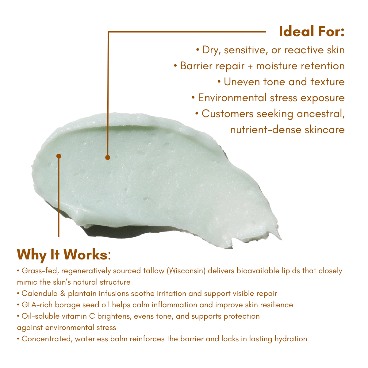 URB APOTHECARY BALM Solterra Tallow Vitamin C Balm